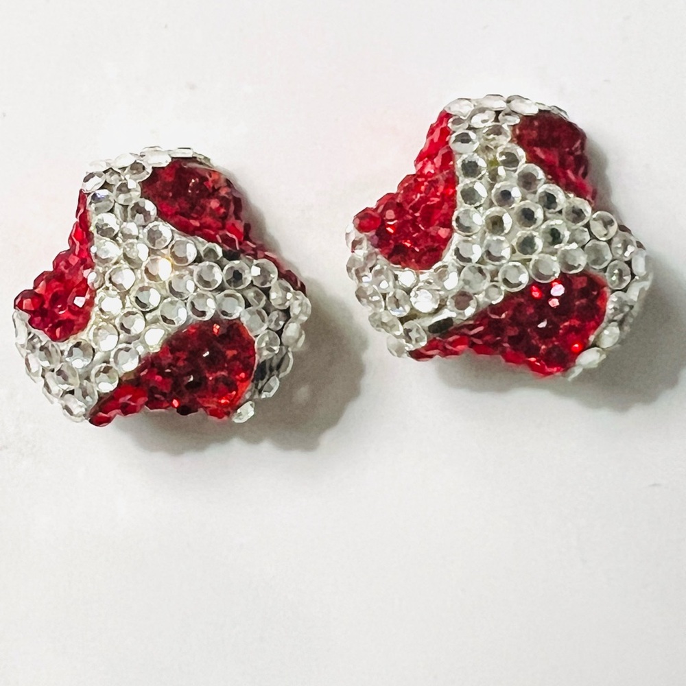 Richard Kerr vintage large clip on earrings